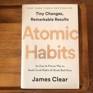 Hard Cover Atomic Habits by James Clear